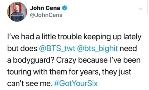 Still Not Over John Cena Being A Fan Thats So Cute