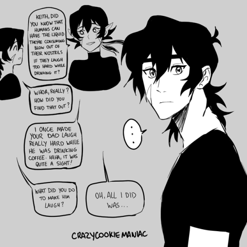 crazycookiemaniac: 1- if you’re wondering if Lance is going to be in all of my comics, then yo