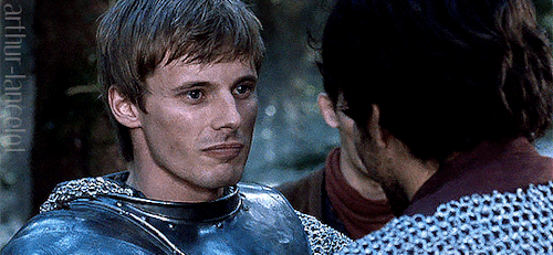 Arthur and Lancelot in The Coming of Arthur, pt 2