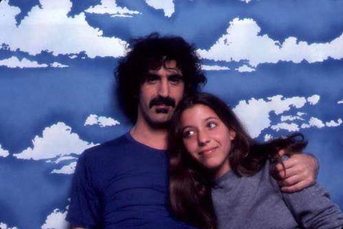 fallopianrhapsody:Frank Zappa & his then 14 year old daughter Moon Unit Zappa; proud editors of 