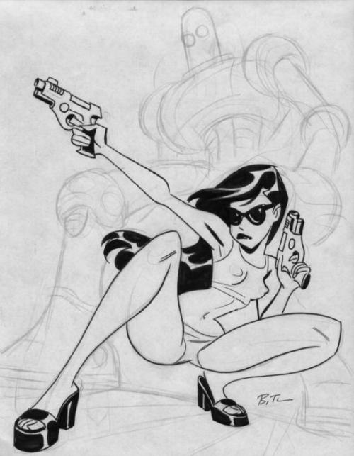 cooketimm: Spy Girls by Bruce Timm