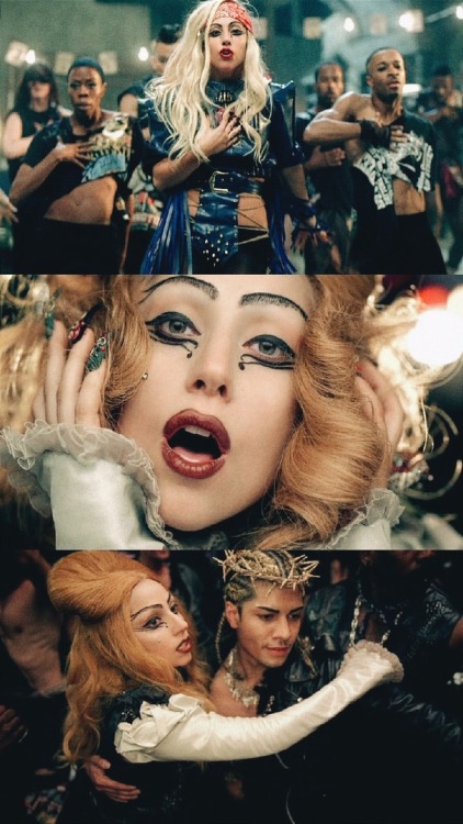 [PHOTO]— Lady Gaga x Music Video by Born This Way, 2011.