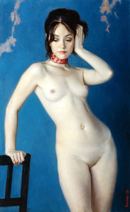 thefineartnude:  Slava Groshev  This painting porn pictures