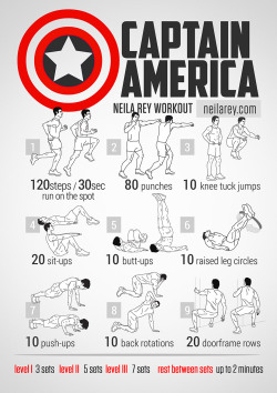 lifewithwingchun:  Workouts specifically made for nerds. I as a nerd myself am totally interested in trying some of these! http://neilarey.com/ 