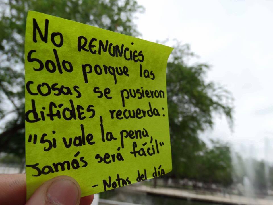 Notas del día