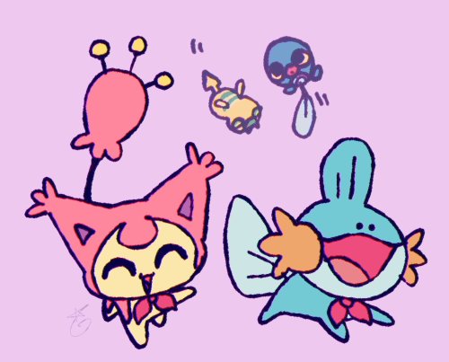 memedokies:my merciless pmd team, Potty and Sloppy Joe <3