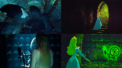 I remember this story of an evil witch. And the princess she cursed to sleep forever. The story beca
