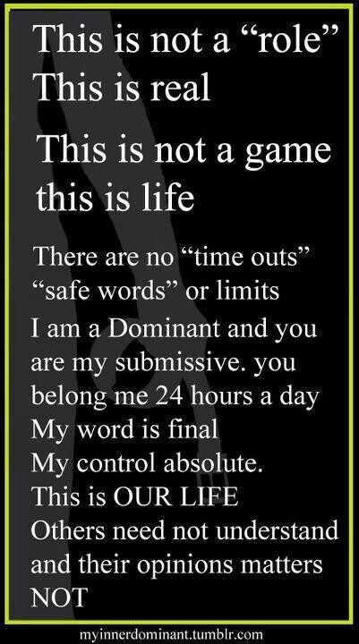 I also need my dom to know how to proof read. 
