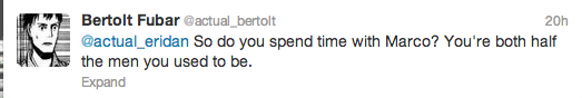 snktwitter:  Best of Bertolt being sassy.