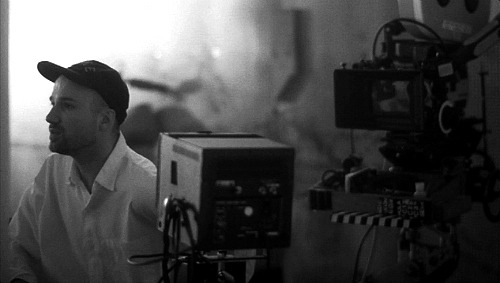 anberlins: David Fincher on the set of Se7en