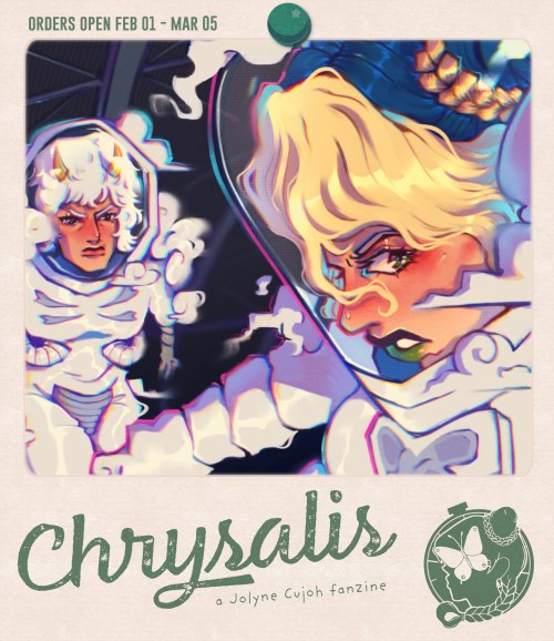  CONTRIBUTOR PREVIEW Pre-orders are live for the Chrysalis Zine! We will be sharing previews of the 