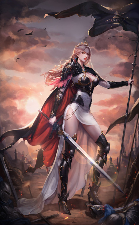 Queen  HaRim Shin www.artstation.com/artwork/0XeY3Y