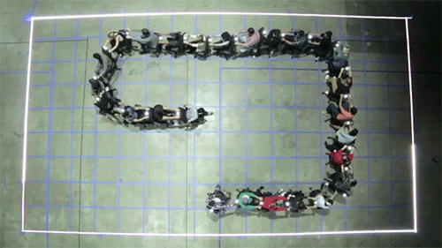sizvideos:  People recreate video game Snake in real life and it looks super fun (video)