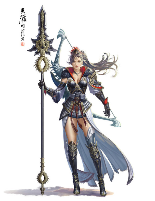  천애명월도 [天涯明月刀]Donfoo . https://www.artstation.com/artwork/qAw0DR