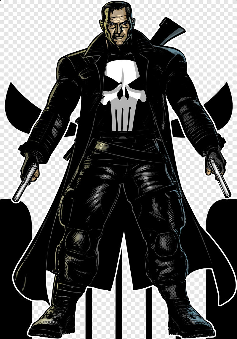 thecyberwolf:  The Punisher  by Terry Huddleston