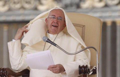 peuis:  Pope: *flips hair* bitch first of all