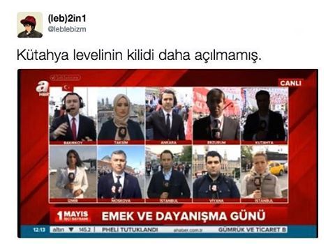 Kütahya levelinin kilidi...