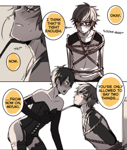 Mewyuki:  Miyusawa Day #1: Powerbottom!Eijunalthough Sawamura Has Zero Control On