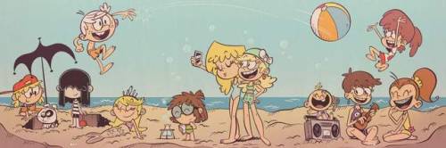 lunaloud35: Summer is Officially Here And The Louds are All Ready What’s Your Favorite Summer Activity?? 🌊 < |D’‘‘