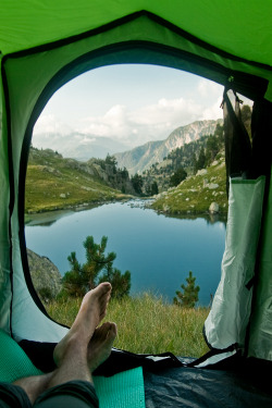 wonderous-world:  View from my tent by Artur