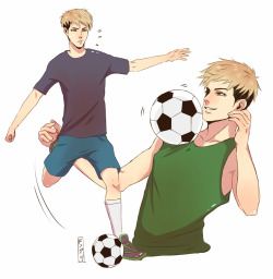 tatsudai:  for that anon who asked for soccer!jean: