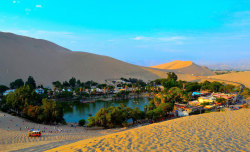 travel-seekers:  Huacachina, Peruvian Desert