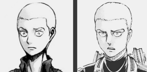 katsukls: snk characters then &amp; now I LOOK AWAY FOR 10 SECONDS AND THEY MADE MY BOY JEAN LOO