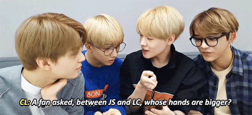 babyjungwoo:jungwoo’s baby hands~