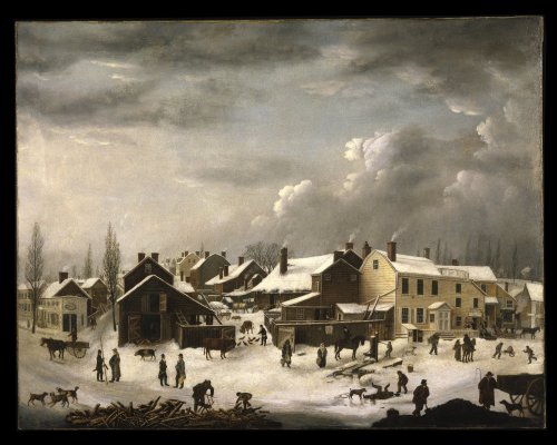 “I am thinking of Winter Scene in Brooklyn by Francis Guy and the complicated feelings this two hundred year old painting of the quaint, but vibrant community in downtown Brooklyn might conjure in us at this moment. We might only be able to imagine a...