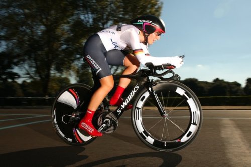 womenscycling: “Lisa Brennauer of Germany in action during the Elite Women’s Time Trial on day