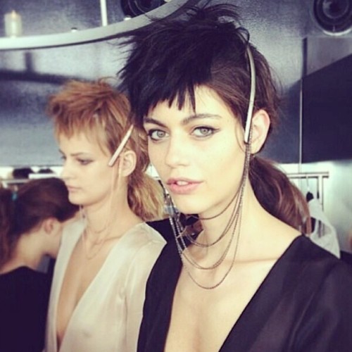 hairybits:#ellery #mbfwa #fashionweek #hair #styling #hairpiece #jewellery #afluter #icebergs #bon