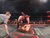 cherokeemilkshake:  bewarethehounds:  Seth breaking stuff with Daniel’s back. (DoubleDoubleE,