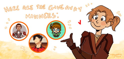 The winners in no particular order @imperialdominance​ @thighkyuu​ @eialyneCongrats! I’ll be contact