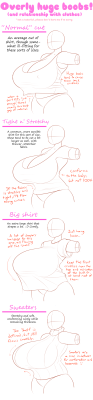 artist-refs:  Boobs n’ Shirts by theycallhimcake