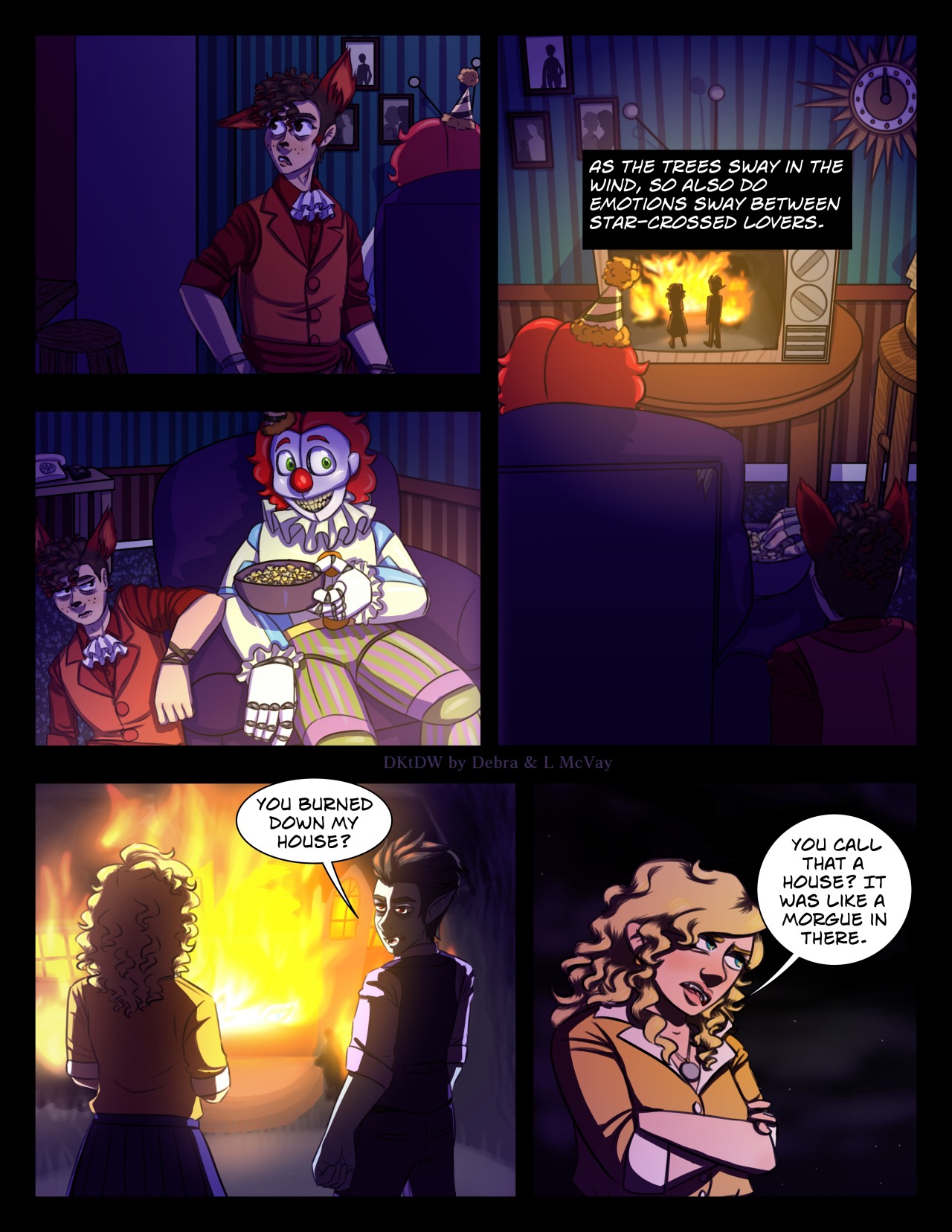 Hi! We are working on a translation of a fan comic by the FNaF