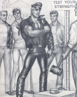 papermagazine:  A NSFW preview of a massive new Tom of Finland show coming to NYC. 