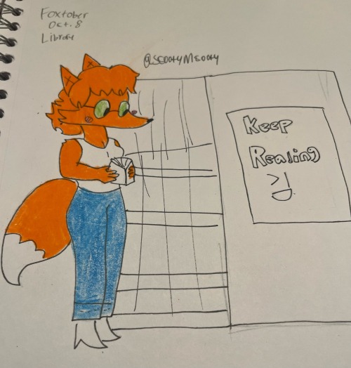 All The Other Drawings For Foxtober 2023! Sorry It Took So Long!