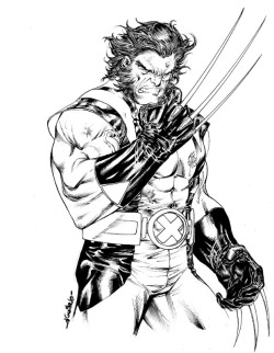 bear1na:  Wolverine, Hawkeye vs. Sabertooth