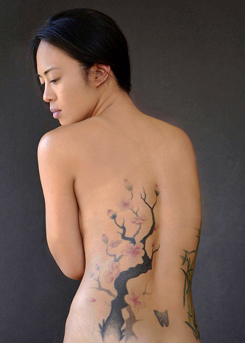 Asian inked beauty,model:Sandee