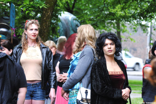 gaywrites:  This year, the Trans Pride March was an official event included in the program at Portland Pride. Check out the awesome photos by David Robinson. (via the Advocate) 