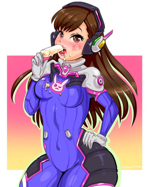 I drew a D.Va ^^Let me know what you think!