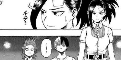 It‘s wonderful to know that Todoroki believes in Momo and watches her since the beginning