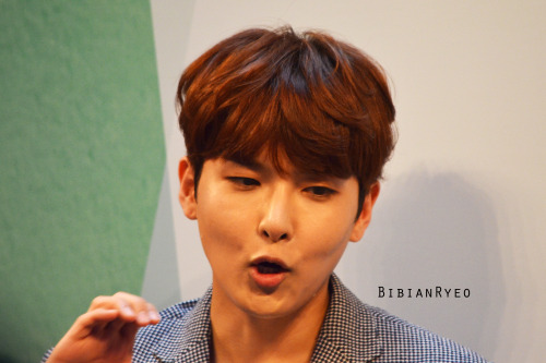 Happy Ryeowook Day &lt;3 in 160529 Ryeowook HK Fansign event