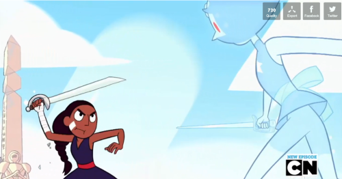 crystal-gems: asidewalksymphony: I know everyone is saying that Connie is wearing an outfit from DBZ