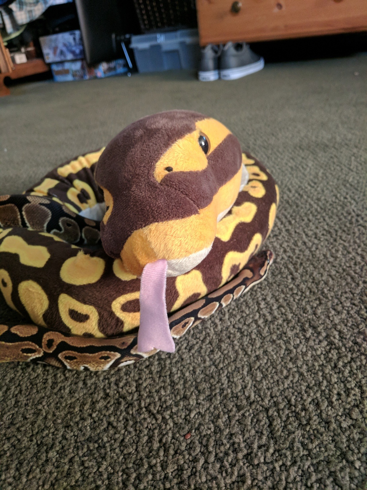ball python stuffed animal
