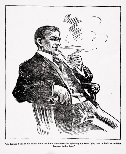 granada-brett-crumbs:A Case of Identity, from Masterpieces of Sherlock Holmes, The Boston Sunday Pos