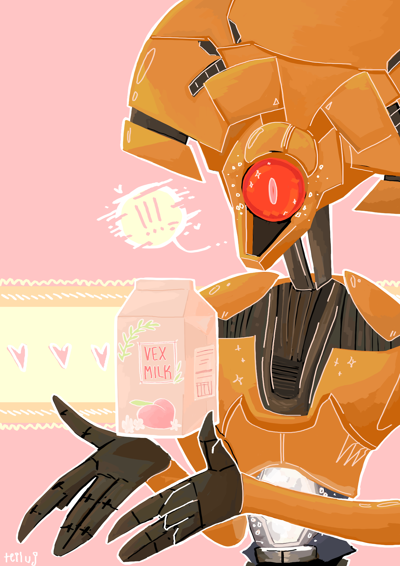teiluj: comes in peach flavour!