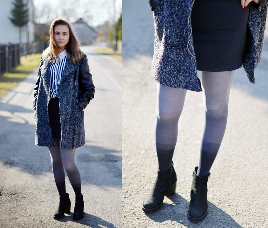 calzedoniatrendspotting:50 shades of grey can be seen also on your legs with ombré