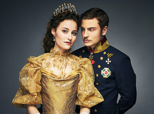 isabellaofparma: Dominique Devenport as Empress Elisabeth and Jannik Schümannas Emperor Franz Jose