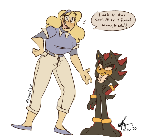 rnoodli: Okay but what if,,, Maria finds her own lil feral alien and they become big sis and lil bro